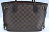 Authentic Louis Vuitton Damier Neverfull PM Shoulder Tote Bag N51109 LV K5134