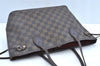 Authentic Louis Vuitton Damier Neverfull PM Shoulder Tote Bag N51109 LV K5134