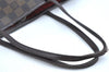 Authentic Louis Vuitton Damier Neverfull PM Shoulder Tote Bag N51109 LV K5134
