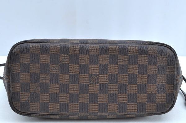 Authentic Louis Vuitton Damier Neverfull PM Shoulder Tote Bag N51109 LV K5134