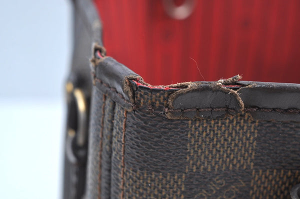 Authentic Louis Vuitton Damier Neverfull PM Shoulder Tote Bag N51109 LV K5134