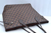 Authentic Louis Vuitton Damier Neverfull MM Shoulder Tote Bag N51105 LV K5199