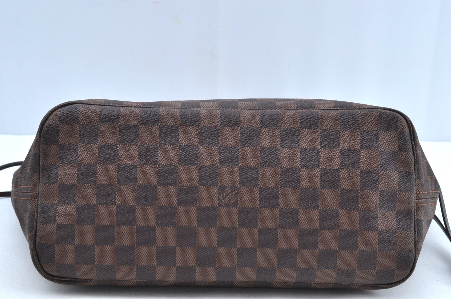 Authentic Louis Vuitton Damier Neverfull MM Shoulder Tote Bag N51105 LV K5199