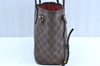 Authentic Louis Vuitton Damier Neverfull PM Shoulder Tote Bag N51109 LV K5475