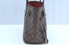 Authentic Louis Vuitton Damier Neverfull PM Shoulder Tote Bag N51109 LV K5475