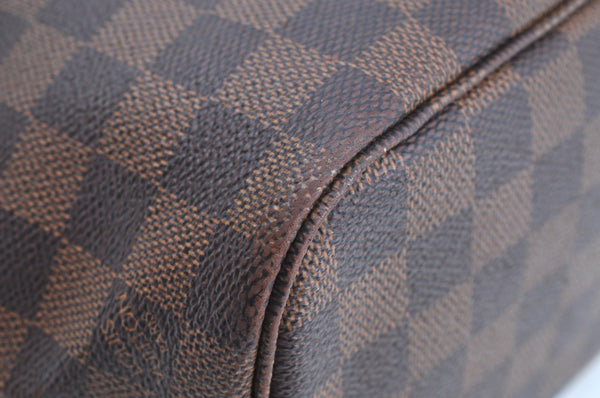 Authentic Louis Vuitton Damier Neverfull PM Shoulder Tote Bag N51109 LV K5475