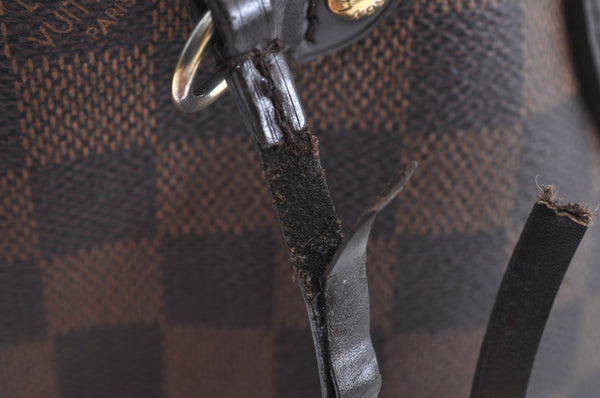 Authentic Louis Vuitton Damier Neverfull PM Shoulder Tote Bag N51109 LV K5475
