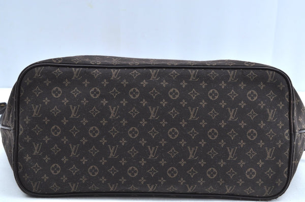 Authentic Louis Vuitton Monogram Idylle Neverfull MM Tote Bag M40513 Brown K5708