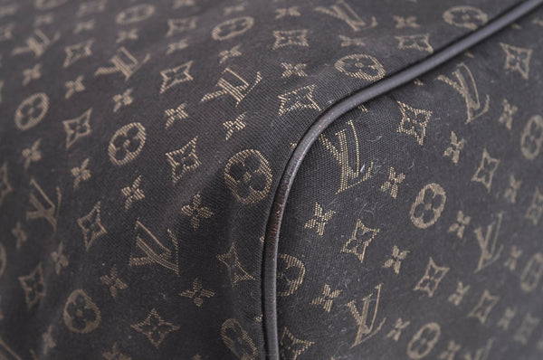 Authentic Louis Vuitton Monogram Idylle Neverfull MM Tote Bag M40513 Brown K5708