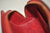 Authentic Louis Vuitton Epi Dauphine Cosmetic Pouch Red M48447 LV 0000J