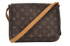 Authentic Louis Vuitton Monogram Musette Tango M51388 Shoulder Cross Bag 0002J