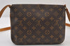 Authentic Louis Vuitton Monogram Musette Tango M51388 Shoulder Cross Bag 0002J