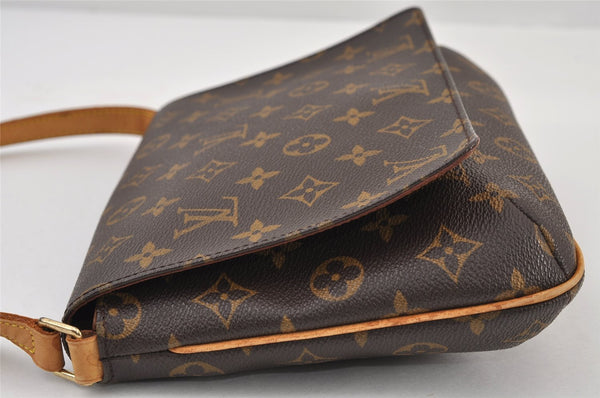 Authentic Louis Vuitton Monogram Musette Tango M51388 Shoulder Cross Bag 0002J