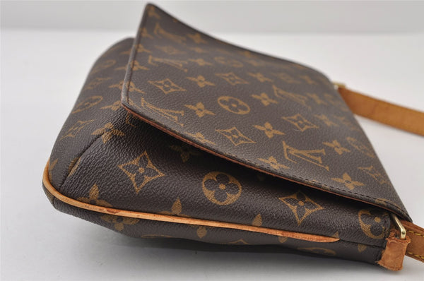 Authentic Louis Vuitton Monogram Musette Tango M51388 Shoulder Cross Bag 0002J