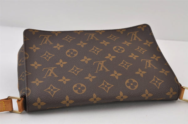 Authentic Louis Vuitton Monogram Musette Tango M51388 Shoulder Cross Bag 0002J