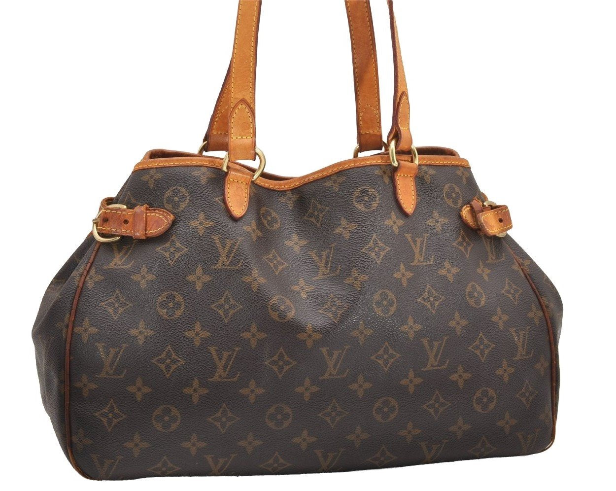 Authentic Louis Vuitton Monogram Batignolles Horizontal Tote Bag M51154 LV 0003J