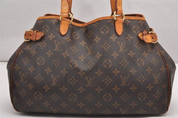 Authentic Louis Vuitton Monogram Batignolles Horizontal Tote Bag M51154 LV 0003J