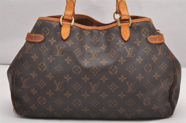 Authentic Louis Vuitton Monogram Batignolles Horizontal Tote Bag M51154 LV 0003J