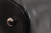 Authentic TODS Vintage Leather Shoulder Hand Bag Black 0003K