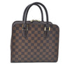 Authentic Louis Vuitton Damier Triana Hand Bag Purse N51155 LV 0006K