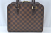 Authentic Louis Vuitton Damier Triana Hand Bag Purse N51155 LV 0006K