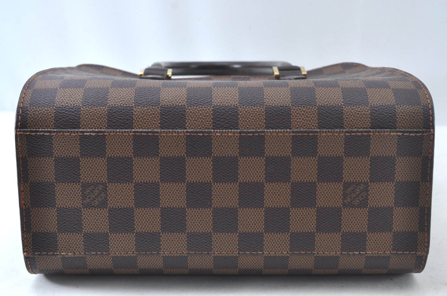 Authentic Louis Vuitton Damier Triana Hand Bag Purse N51155 LV 0006K