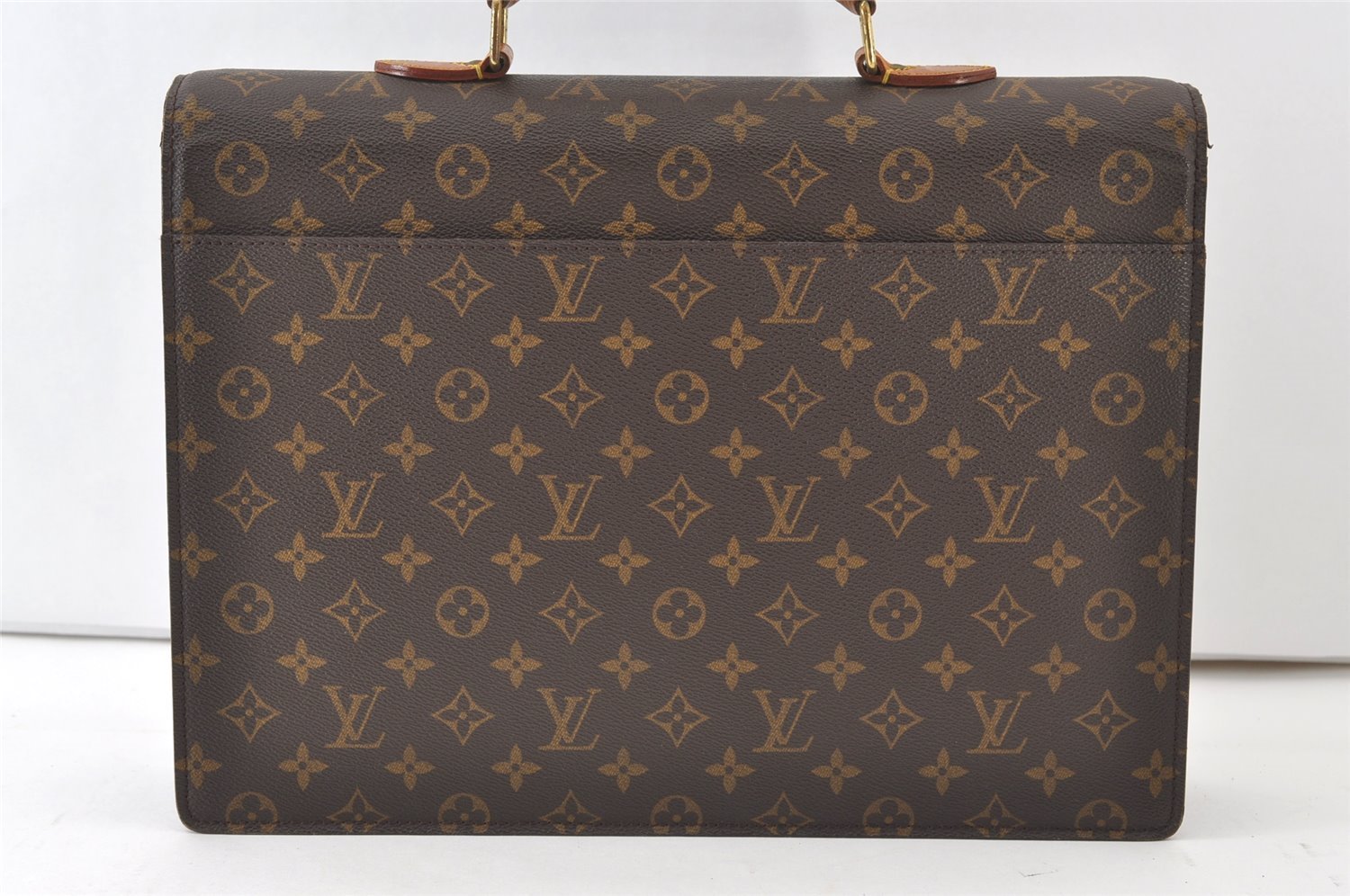 Authentic Louis Vuitton Monogram Serviette Conseiller Briefcase M53331 LV 0007J