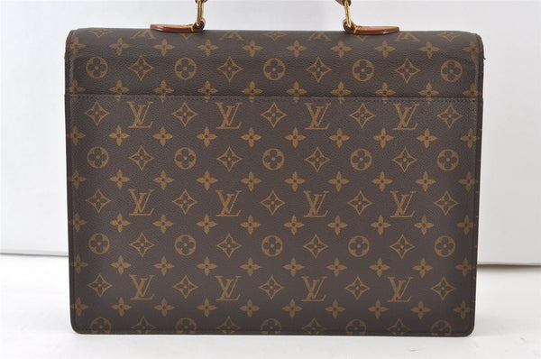 Authentic Louis Vuitton Monogram Serviette Conseiller Briefcase M53331 LV 0007J