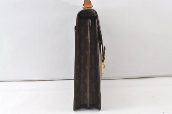 Authentic Louis Vuitton Monogram Serviette Conseiller Briefcase M53331 LV 0007J