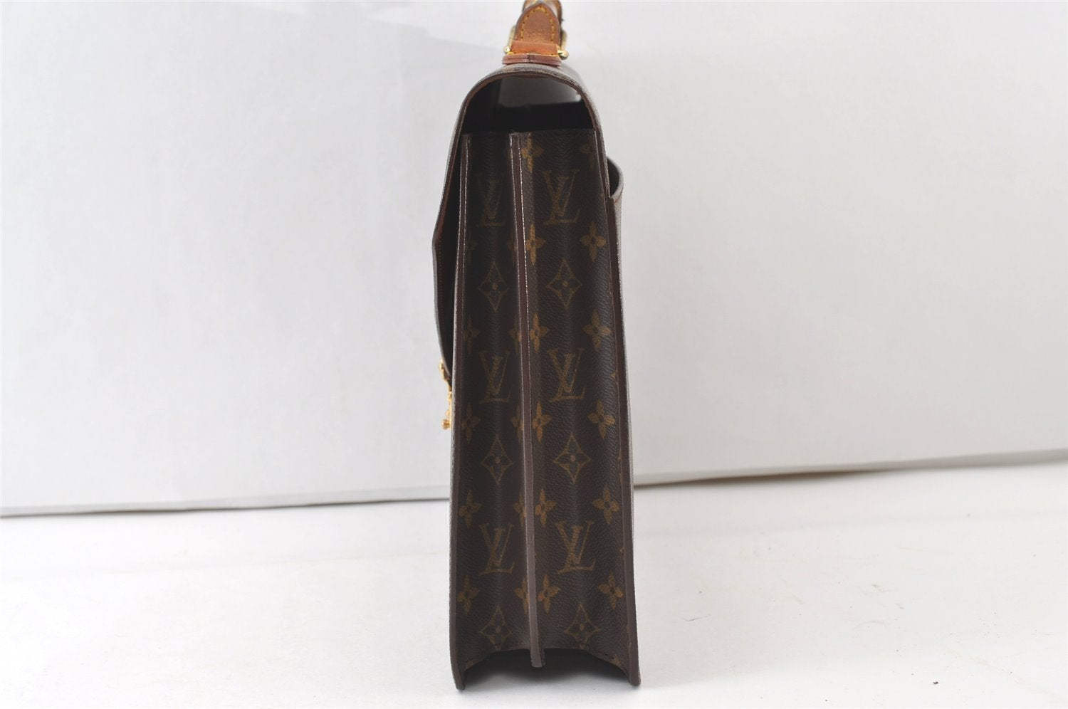Authentic Louis Vuitton Monogram Serviette Conseiller Briefcase M53331 LV 0007J