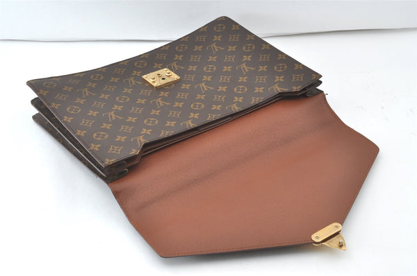 Authentic Louis Vuitton Monogram Serviette Conseiller Briefcase M53331 LV 0007J
