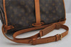 Authentic Louis Vuitton Monogram Saumur 35 Shoulder Cross Bag M42254 LV 0007K