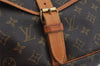 Authentic Louis Vuitton Monogram Saumur 35 Shoulder Cross Bag M42254 LV 0007K