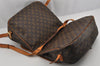 Authentic Louis Vuitton Monogram Saumur 35 Shoulder Cross Bag M42254 LV 0007K