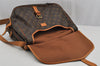 Authentic Louis Vuitton Monogram Saumur 35 Shoulder Cross Bag M42254 LV 0007K