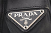 Authentic PRADA Nylon Tessuto Leather Shoulder Cross Body Bag Purse Black 0008J