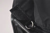 Authentic PRADA Nylon Tessuto Leather Shoulder Cross Body Bag Purse Black 0008J