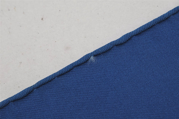 Authentic HERMES Carre 90 Scarf "BRIDES de GALA par" Silk Blue 0009J