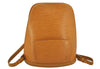 Authentic Louis Vuitton Vintage Epi Gobelin Backpack Yellow M52299 LV 0009K