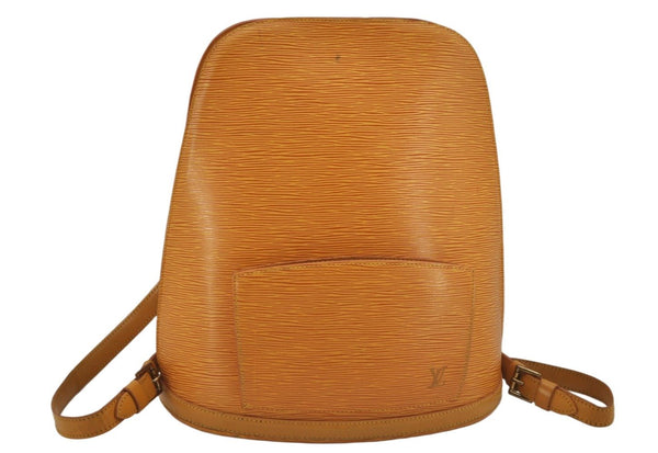 Authentic Louis Vuitton Vintage Epi Gobelin Backpack Yellow M52299 LV 0009K