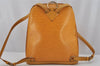 Authentic Louis Vuitton Vintage Epi Gobelin Backpack Yellow M52299 LV 0009K