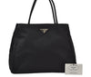 Authentic PRADA TESSUTO CITY Vintage Nylon Hand Bag B3864 Black 0010J