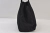 Authentic PRADA TESSUTO CITY Vintage Nylon Hand Bag B3864 Black 0010J