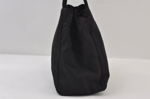 Authentic PRADA TESSUTO CITY Vintage Nylon Hand Bag B3864 Black 0010J