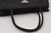 Authentic PRADA TESSUTO CITY Vintage Nylon Hand Bag B3864 Black 0010J
