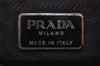 Authentic PRADA TESSUTO CITY Vintage Nylon Hand Bag B3864 Black 0010J
