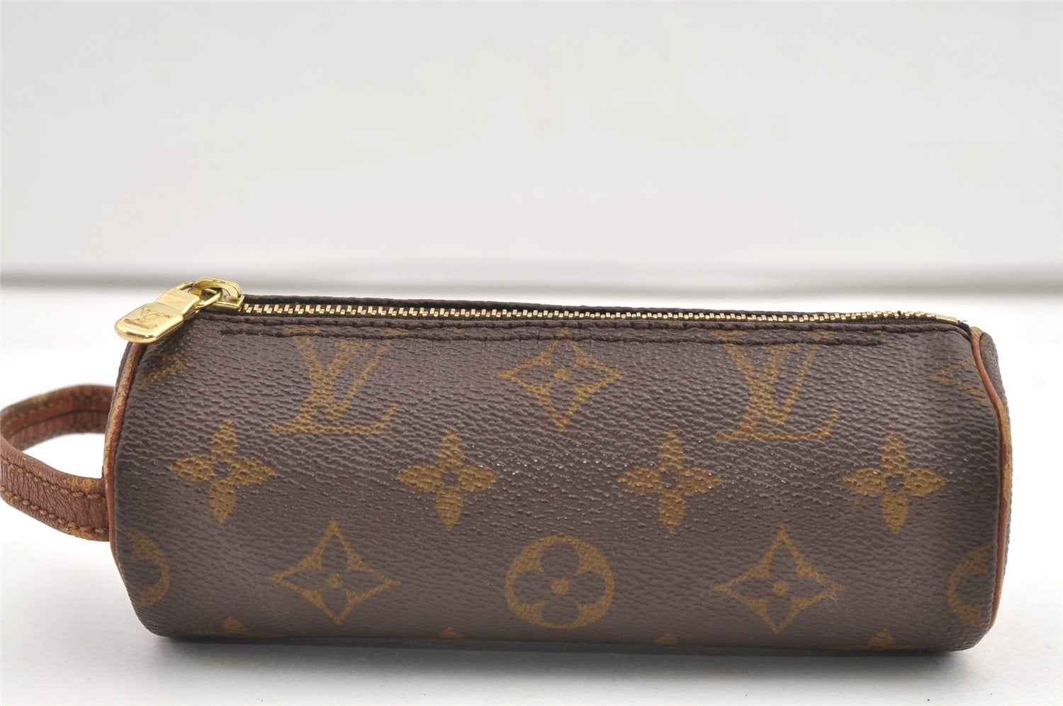 Authentic Louis Vuitton Monogram Papillon Pouch Old Model LV 0010K