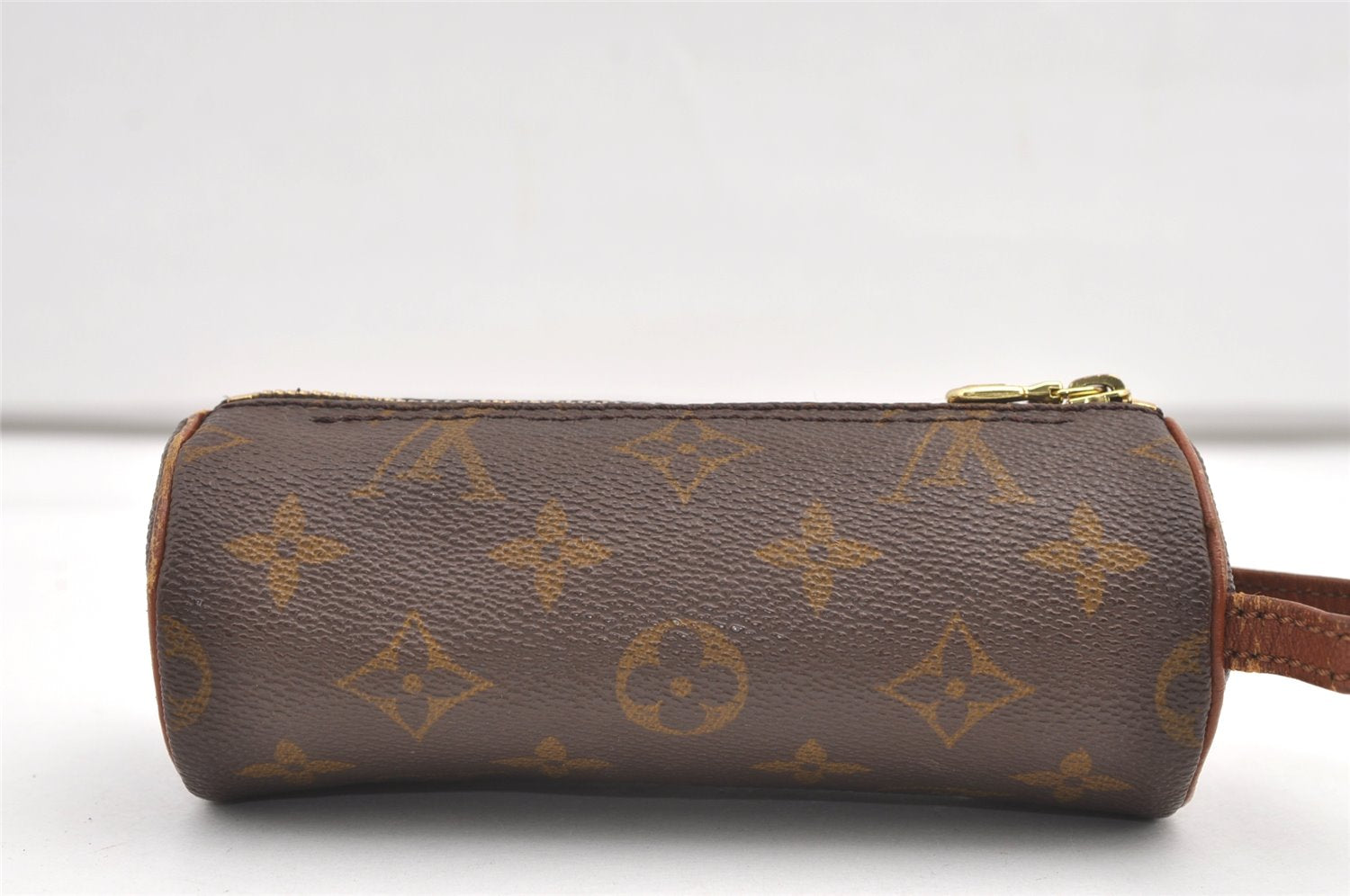 Authentic Louis Vuitton Monogram Papillon Pouch Old Model LV 0010K