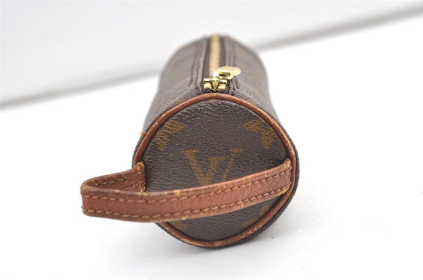 Authentic Louis Vuitton Monogram Papillon Pouch Old Model LV 0010K