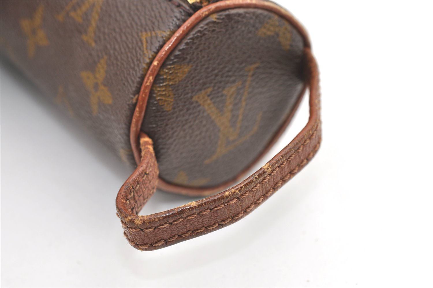 Authentic Louis Vuitton Monogram Papillon Pouch Old Model LV 0010K